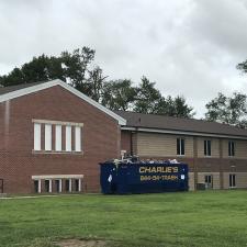 Brick Chimney Rebuild and Roof Replacement for Church in Dover, DE 0